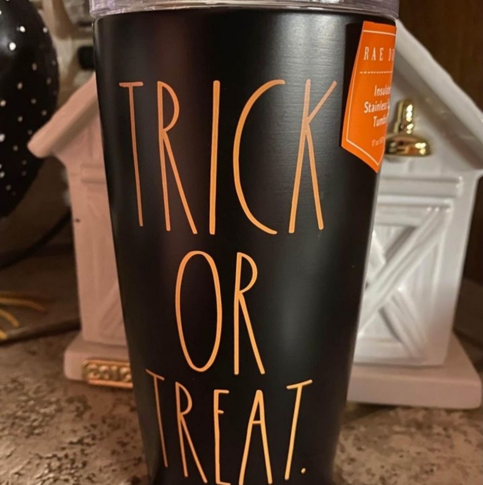 Rae Dunn Halloween Trick or Treat Tumbler